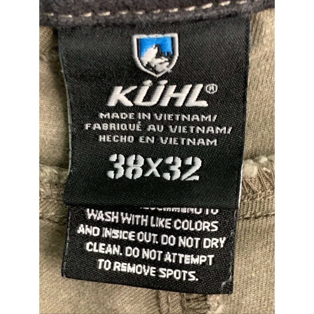 Kuhl Pants Mens 38x32 Rydr Vintage Patina Dye Legendary Thrashed Flaws Outdoors